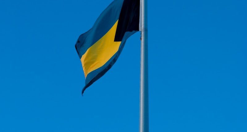 yellow and black flag under blue sky during daytime